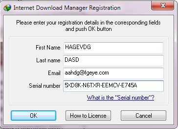 idm 6.32 key and serial number